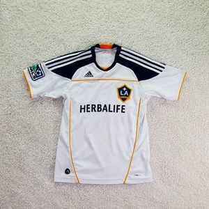 LA Los Angeles Galaxy MLS Adidas 2010 Soccer Jersey